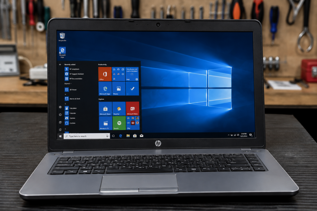 laptop after