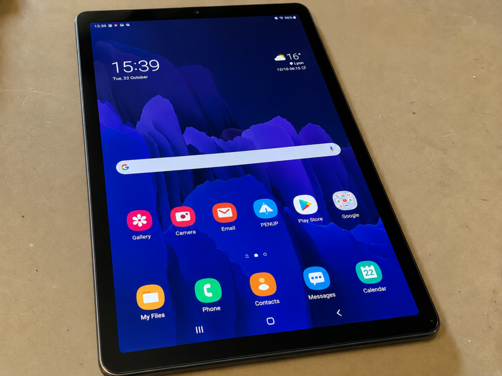 tablet after